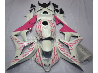 2007-2008 Pink Flame CBR600RR Motorcycle Fairings