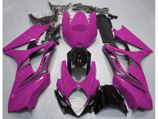 2007-2008 Pink OEM Style GSXR 1000 Motorcycle Fairings