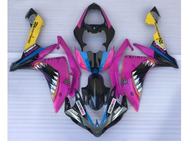 2007-2008 Pink Shark R1 Motorcycle Fairings