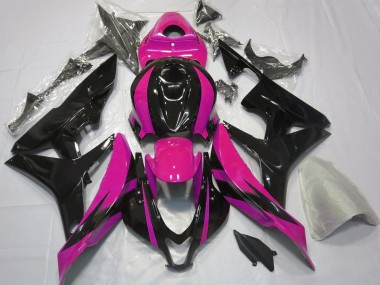 2007-2008 Pink and Black OEM Design CBR600RR Motorcycle Fairings
