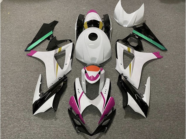 2007-2008 Race Colors 3 GSXR 1000 Motorcycle Fairings