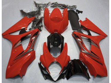2007-2008 Red OEM Style GSXR 1000 Motorcycle Fairings