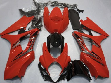2007-2008 Red OEM Style GSXR 1000 Motorcycle Fairings