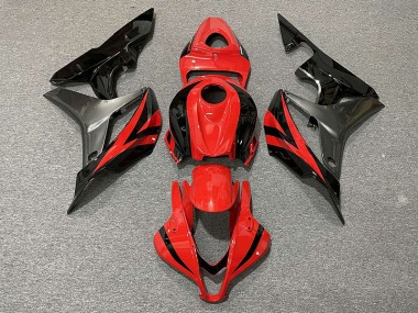 2007-2008 Red OEM Style & Grey CBR600RR Motorcycle Fairings