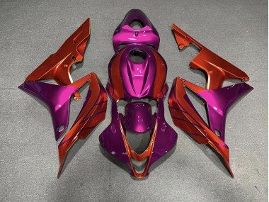 2007-2008 Red & Violet CBR600RR Motorcycle Fairings