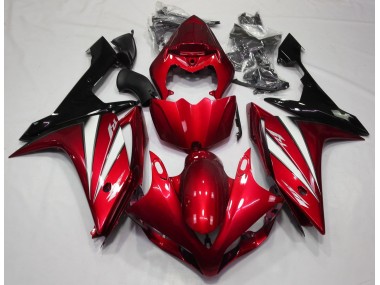 2007-2008 Red White and Black R1 Motorcycle Fairings