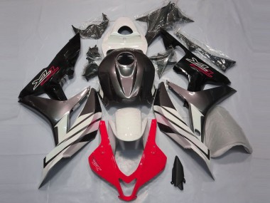 2007-2008 Red White and Grey CBR600RR Motorcycle Fairings