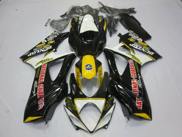 2007-2008 Special Dunlop GSXR 1000 Motorcycle Fairings