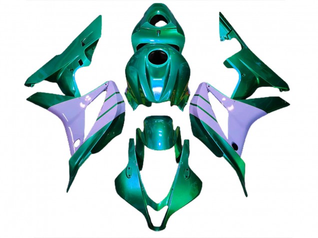 2007-2008 Turquoise and Milky Purple CBR600RR Motorcycle Fairings