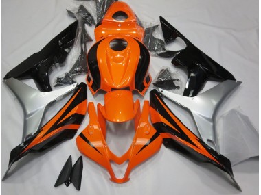 2007-2008 Vibrant Orange OEM Style CBR600RR Motorcycle Fairings