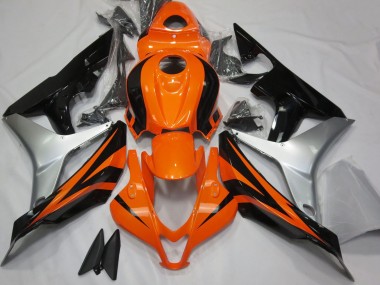 2007-2008 Vibrant Orange OEM Style CBR600RR Motorcycle Fairings
