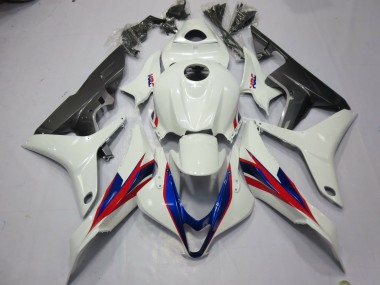 2007-2008 White HRC CBR600RR Motorcycle Fairings
