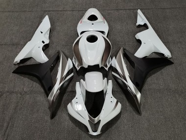 2007-2008 White OEM Style CBR600RR Motorcycle Fairings