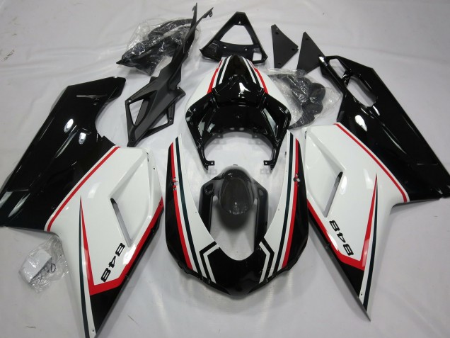2007-2014 848 TriColor Ducati 848 1098 1198 Motorcycle Fairings