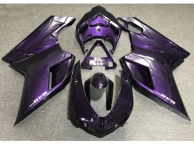 2007-2014 Deep Purple Ducati 848 1098 1198 Motorcycle Fairings