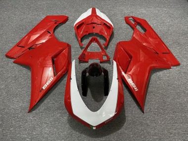 2007-2014 Gloss Red SP Ducati 848 1098 1198 Motorcycle Fairings