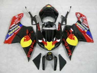 2007-2014 Red Bull Ducati 848 1098 1198 Motorcycle Fairings