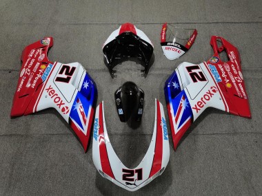 2007-2014 Xerox Ducati 848 1098 1198 Motorcycle Fairings