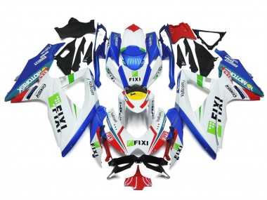 2008-2010 FIXI Custom GSXR 600-750 Motorcycle Fairings