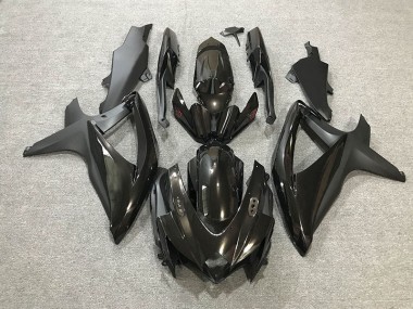 2008-2010 Gloss / Matte Black GSXR 600-750 Motorcycle Fairings