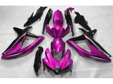 2008-2010 Gloss Pink GSXR 600-750 Motorcycle Fairings
