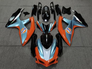 2008-2010 Matte Gulf GSXR 600-750 Motorcycle Fairings