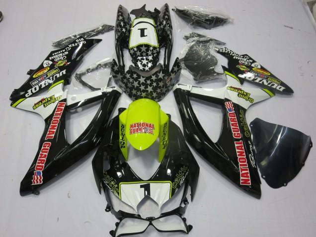 2008-2010 National Guard GSXR 600-750 Motorcycle Fairings