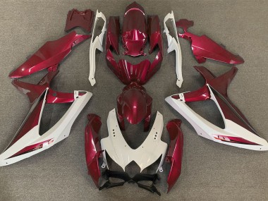 2008-2010 Red OEM Style GSXR 600-750 Motorcycle Fairings
