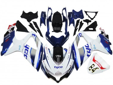 2008-2010 Tyco Gloss Custom Style GSXR 600-750 Motorcycle Fairings