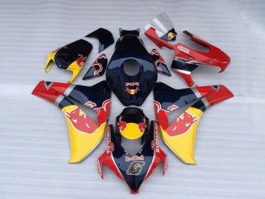 2008-2011 Blue Red Bull CBR1000RR Motorcycle Fairings