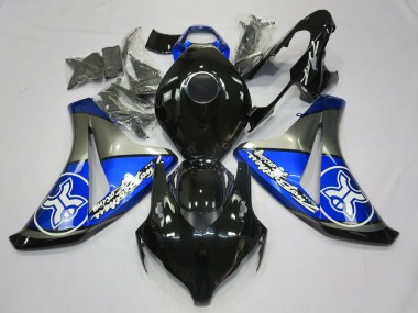 2008-2011 Blue Silver Special Design CBR1000RR Motorcycle Fairings