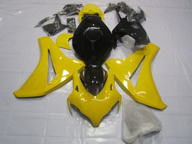 2008-2011 Clear Yellow and Black CBR1000RR Motorcycle Fairings