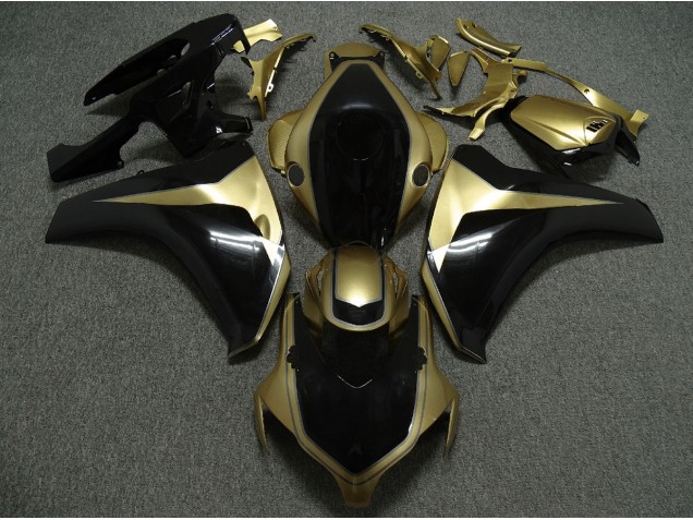 2008-2011 Gold Custom CBR1000RR Motorcycle Fairings