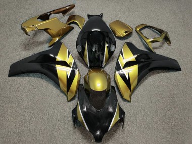 2008-2011 Gold and Black CBR1000RR Motorcycle Fairings