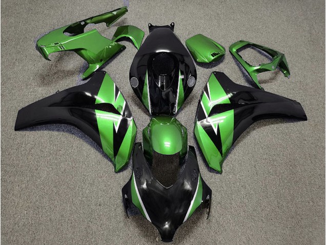 2008-2011 Green and Black CBR1000RR Motorcycle Fairings