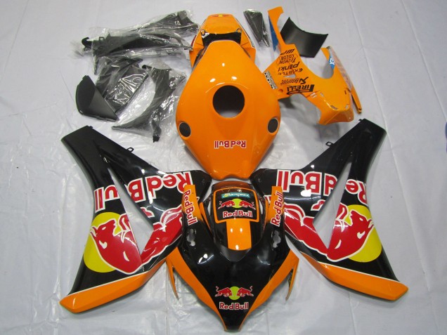 2008-2011 Orange RedBull CBR1000RR Motorcycle Fairings