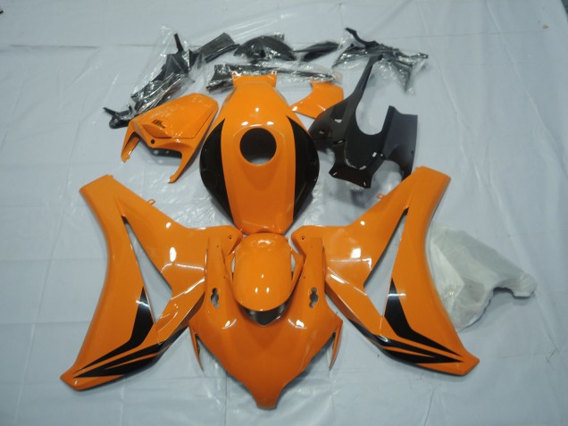 2008-2011 Orange and Black CBR1000RR Motorcycle Fairings