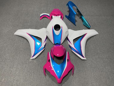 2008-2011 Pink and Blue Gloss CBR1000RR Motorcycle Fairings