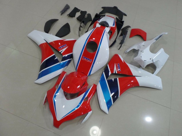 2008-2011 Red Blue and White CBR1000RR Motorcycle Fairings