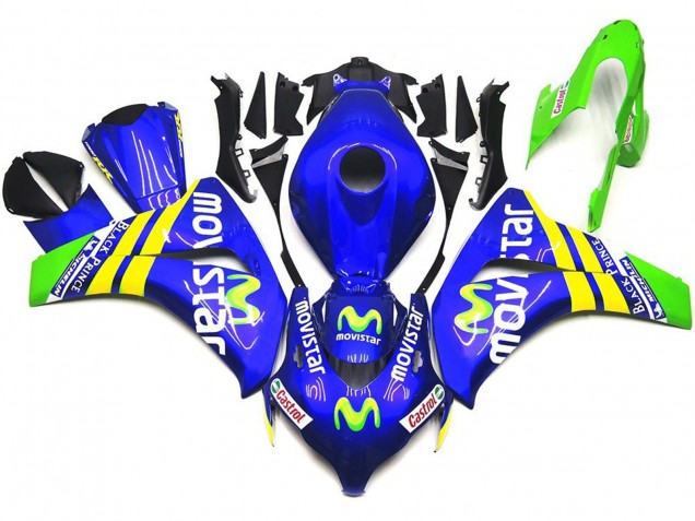 2008-2011 Vibrant MoviStar CBR1000RR Motorcycle Fairings