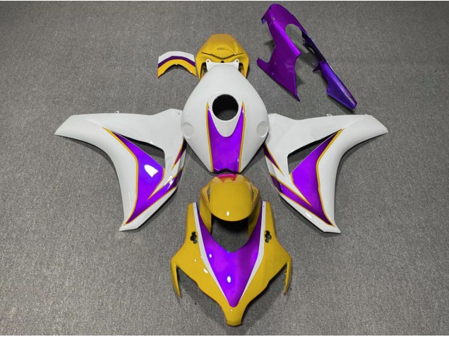 2008-2011 Yellow and Purple Gloss CBR1000RR Motorcycle Fairings