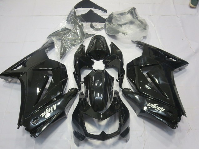 2008-2012 Black Gloss Ninja 250 Motorcycle Fairings