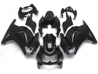 2008-2012 Gloss Black Plain Ninja 250 Motorcycle Fairings