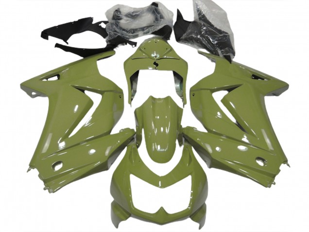 2008-2012 Gloss Olive Ninja 250 Motorcycle Fairings