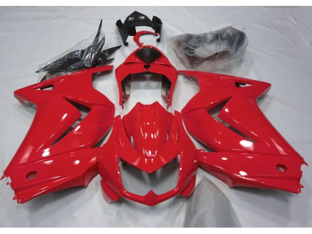 2008-2012 Gloss Red Ninja 250 Motorcycle Fairings