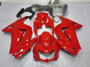 2008-2012 Gloss Red Ninja 250 Motorcycle Fairings