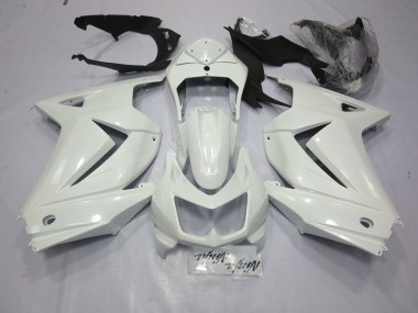2008-2012 Gloss White Ninja 250 Motorcycle Fairings