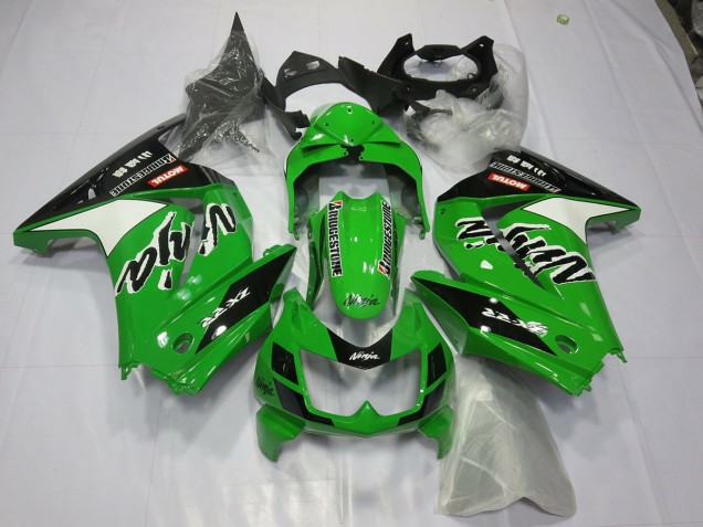 2008-2012 Green Ninja Ninja 250 Motorcycle Fairings