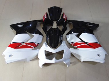 2008-2012 Red black and White Ninja 250 Motorcycle Fairings