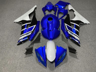 2008-2016 Blue Black and White OEM Style R6 Motorcycle Fairings